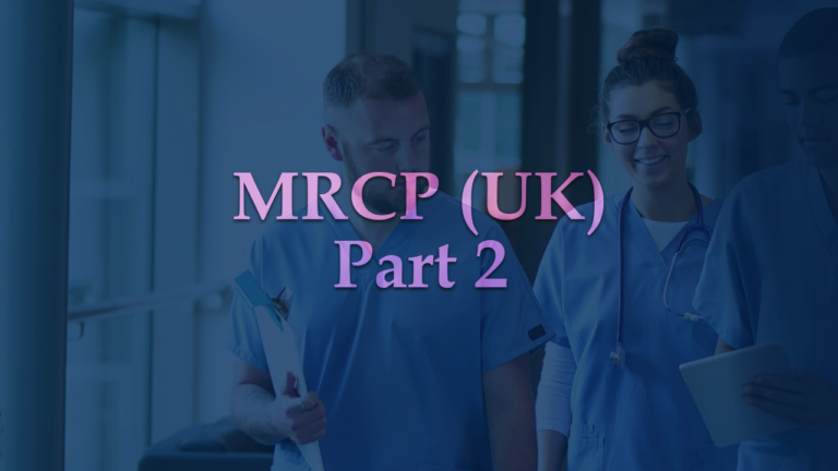 MRCP UK part 2 Questions